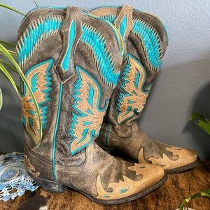 Corral Boots Thunderbird - 8.5 - no filter on photos- excellent used condition!